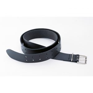 Leather tool belt, black