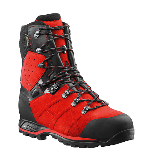 Haix - Protector Ultra Signal Red Chainsaw Boots - Strathbogie