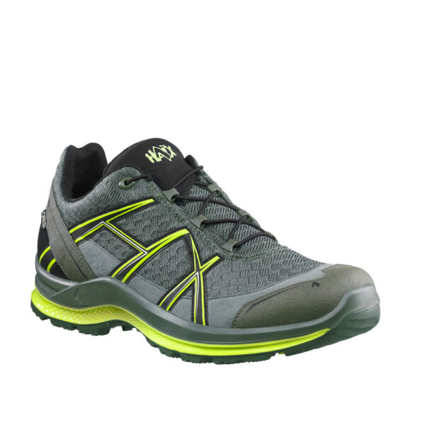 Haix black eagle adventure 2.2 GTX low olive-citrus