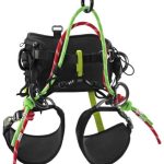 Professional arborist climbing equipment including harness and rope access gear Scotland Aberdeenshire